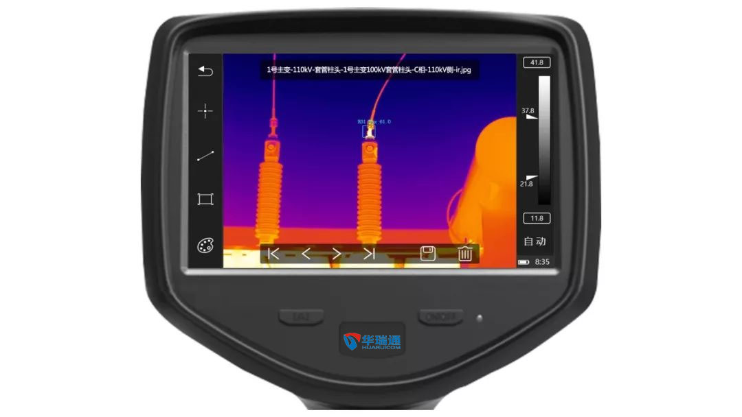 變電站,電力測(cè)溫故障智能診斷...手持紅外熱像測(cè)溫儀為電力巡檢人排憂(yōu)解難！
