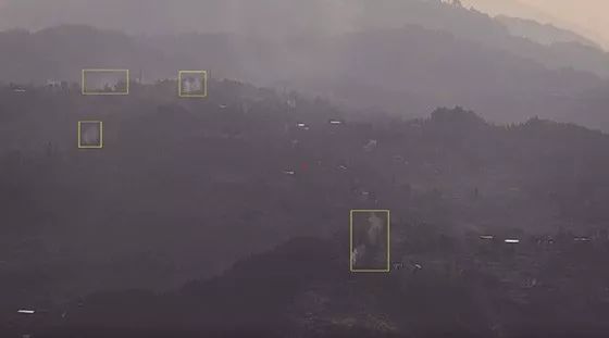 草原森林防火監(jiān)控激光夜視儀下煙霧、煙火識別