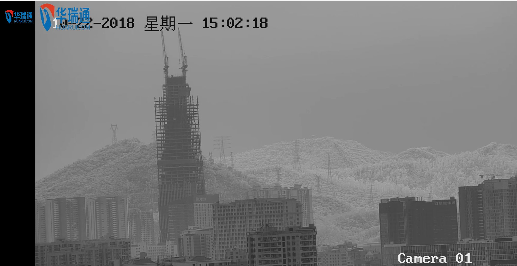 華瑞通 360mm鏡頭自動(dòng)變焦3公里高清透霧功能