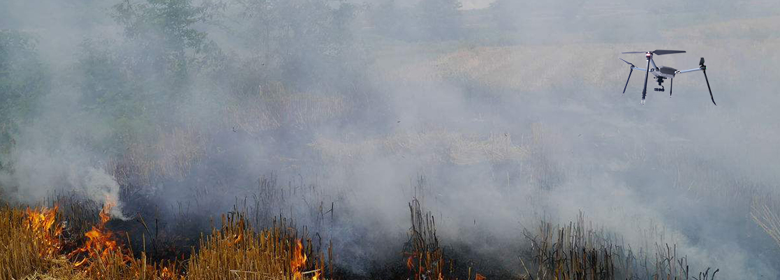 無(wú)人機(jī)秸稈焚燒巡檢解決方案