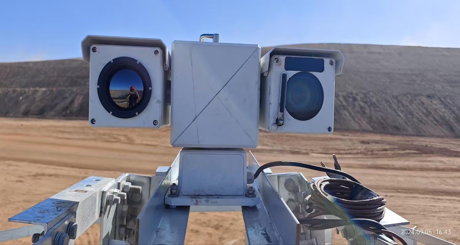 華瑞通雙光譜云臺(tái)攝像機(jī)賦能新疆石頭煤礦火災(zāi)智能防控體系建設(shè)